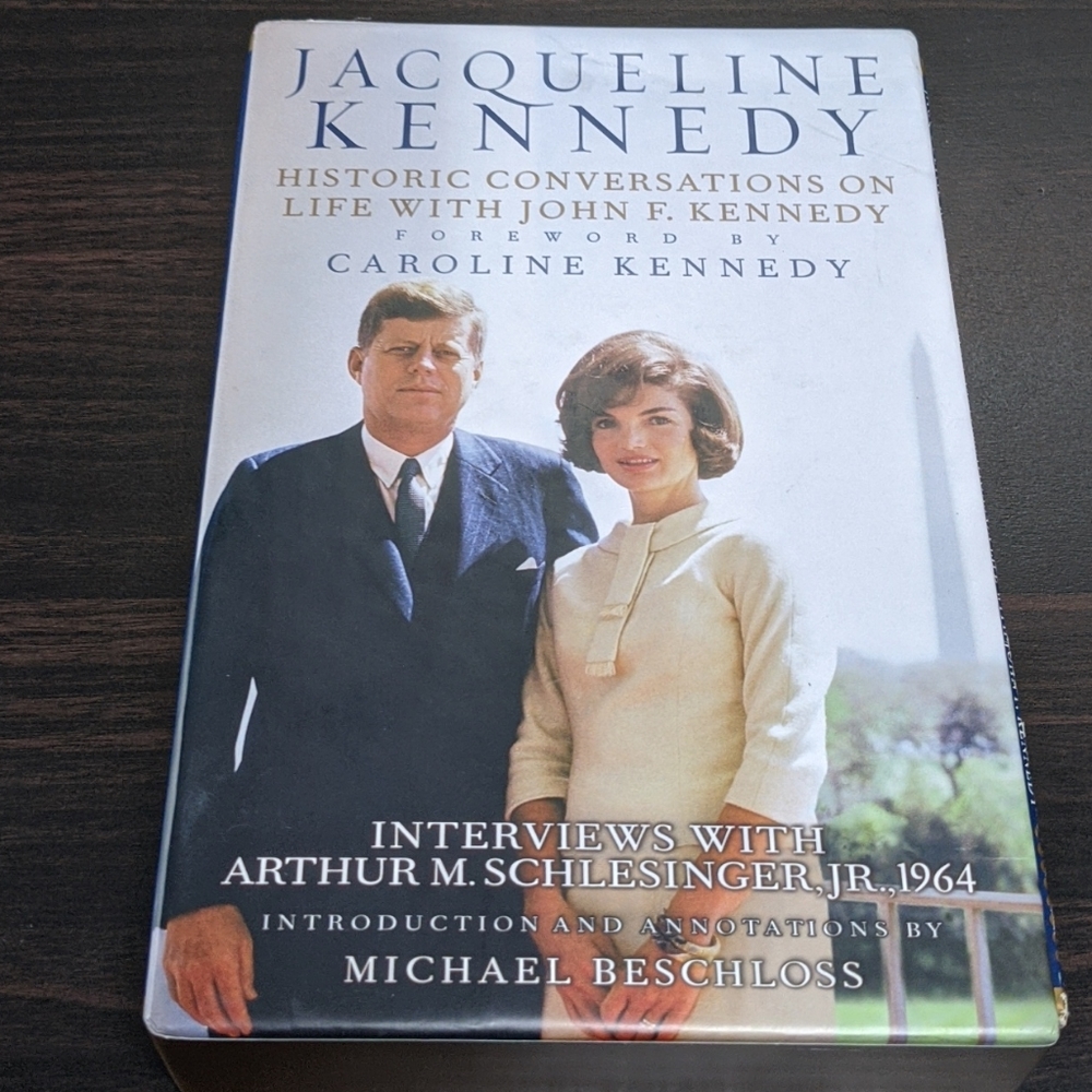 Jacqueline Kennedy book/CD's  combo